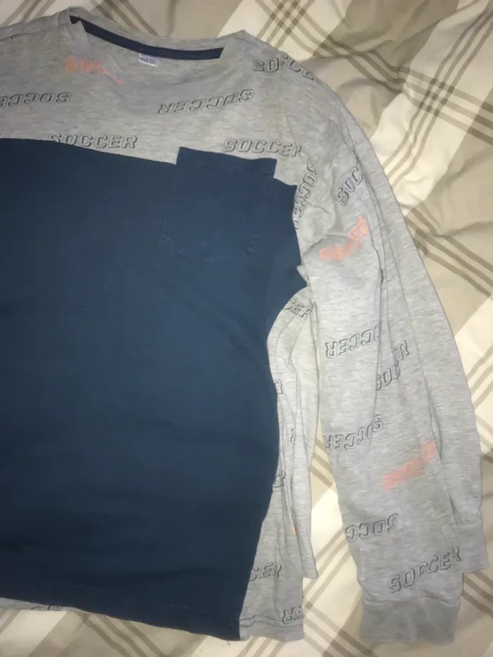 Haut de pyjama zeeman 10ans 134 140cm - photo numéro 5