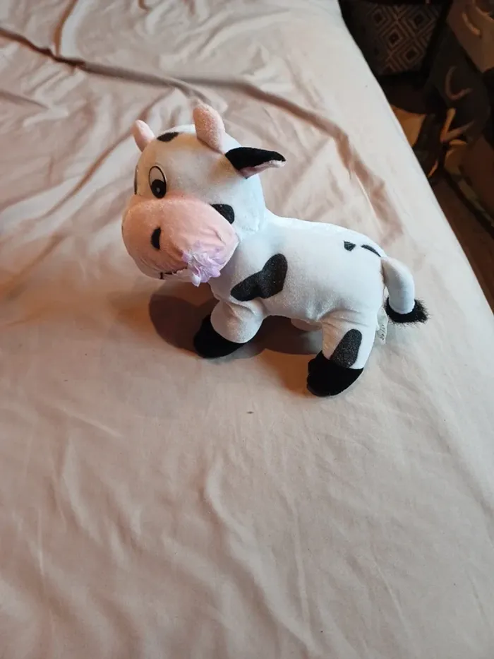 Peluche vache - photo numéro 2