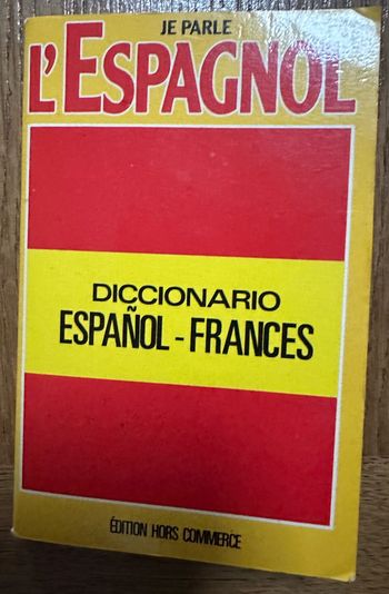 Mini dictionnaire français/espagnol