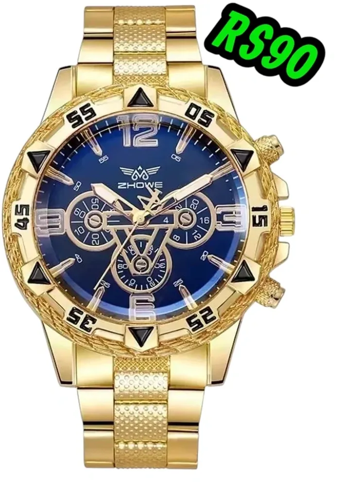 Montre à Quartz pour hommes de luxe montre-bracelet classique pour hommes d'affaires