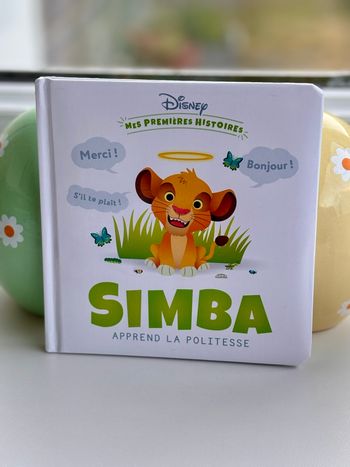 Simba apprend la politesse mes premières histoires Disney 