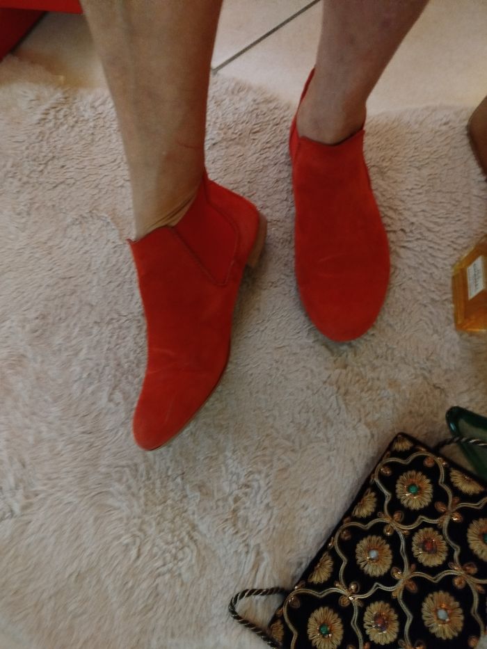Bottines daim cuir Rokynori - photo numéro 7