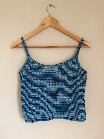Croc top bleu Ibiza