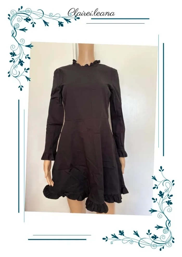 🛑robe noir🛑T.36 - photo numéro 2