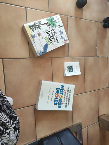 Livre histoire drôle