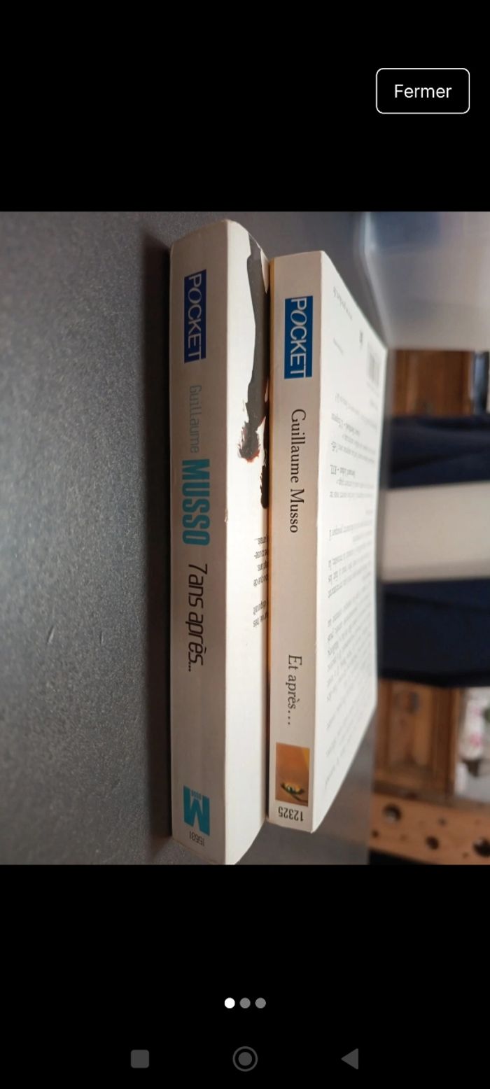 Lot de 2 livres de guillaume musso - photo numéro 2