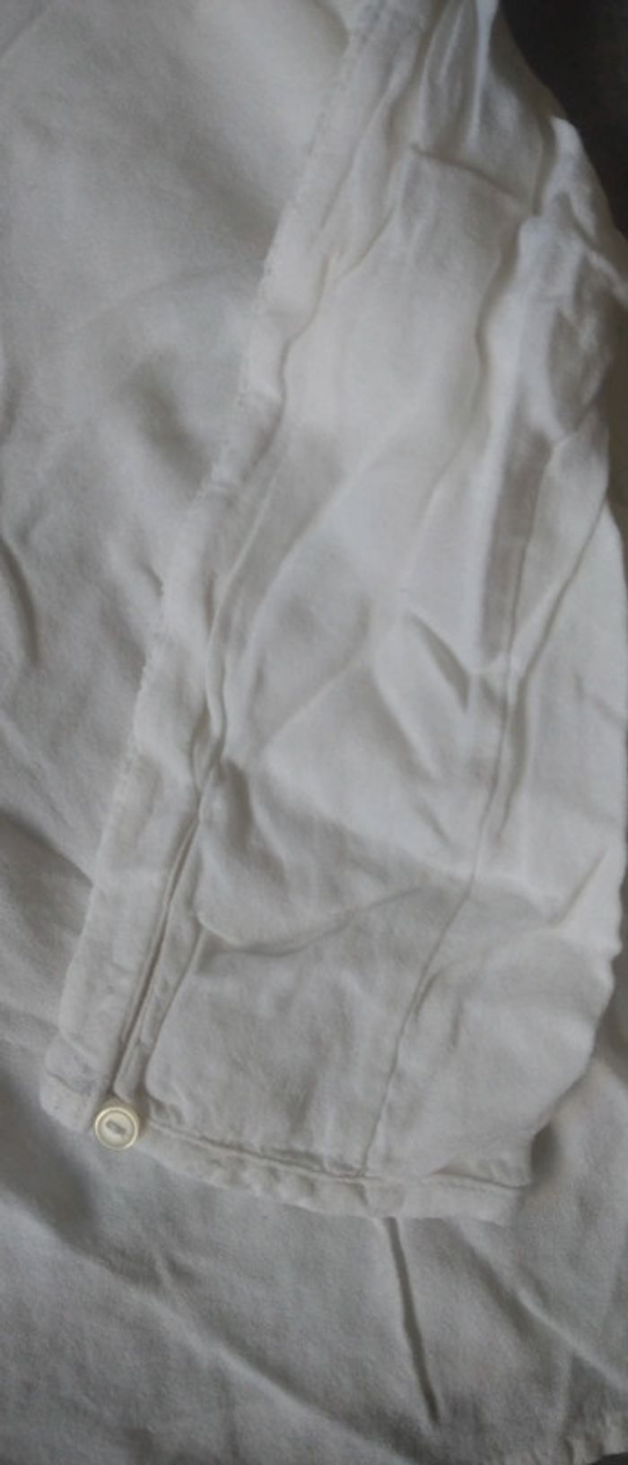 Haut blanc avec dentelle fille 12 ans kiabi - photo numéro 7