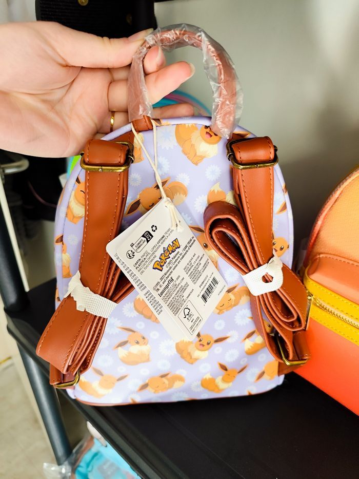 sac officiel loungefly pokémon Evoli neuf - photo numéro 4