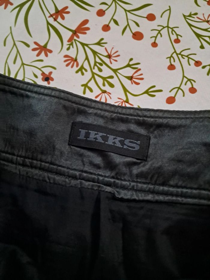 Jupe courte IKKS taille 38 mélange soie - photo numéro 5