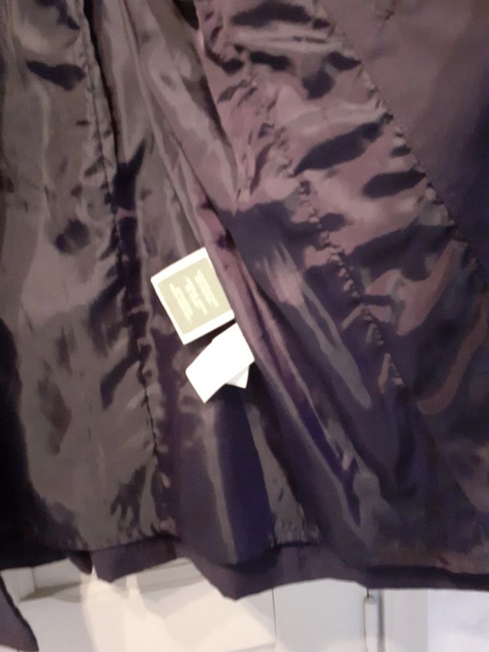 Trench violet  taille 40 tex woman - photo numéro 7