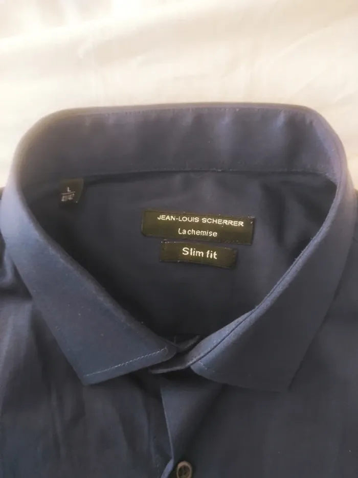 Chemise jean louis scherrer t.L slim fit - photo numéro 3
