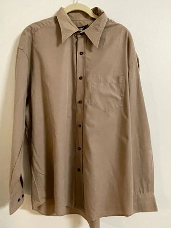 Chemise beige foncé Celio