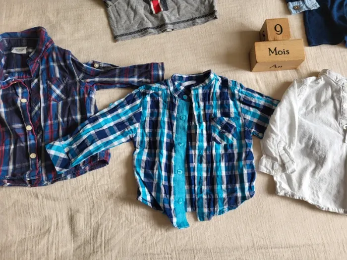 Lot bébé garçon petits prix en très bon état, rentrée Septembre automne hiver - photo numéro 16