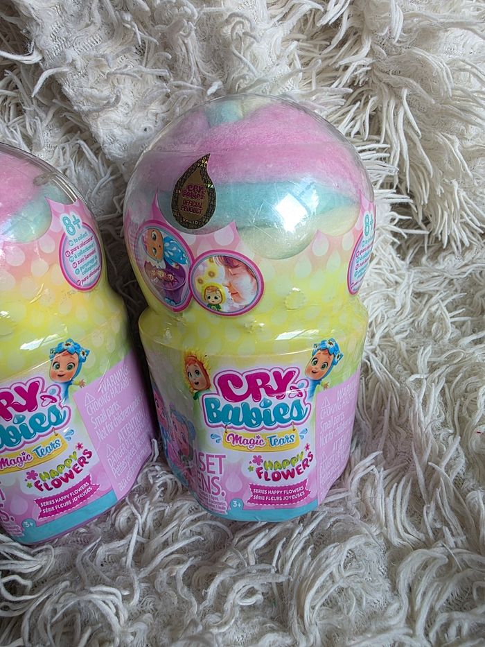 Jouet cry babies magic tears - figurine mystère happy flowers - photo numéro 3