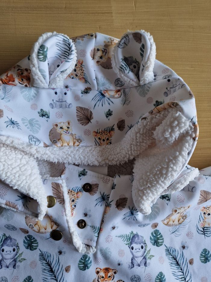 Poncho polaire imperméable bébé - photo numéro 3