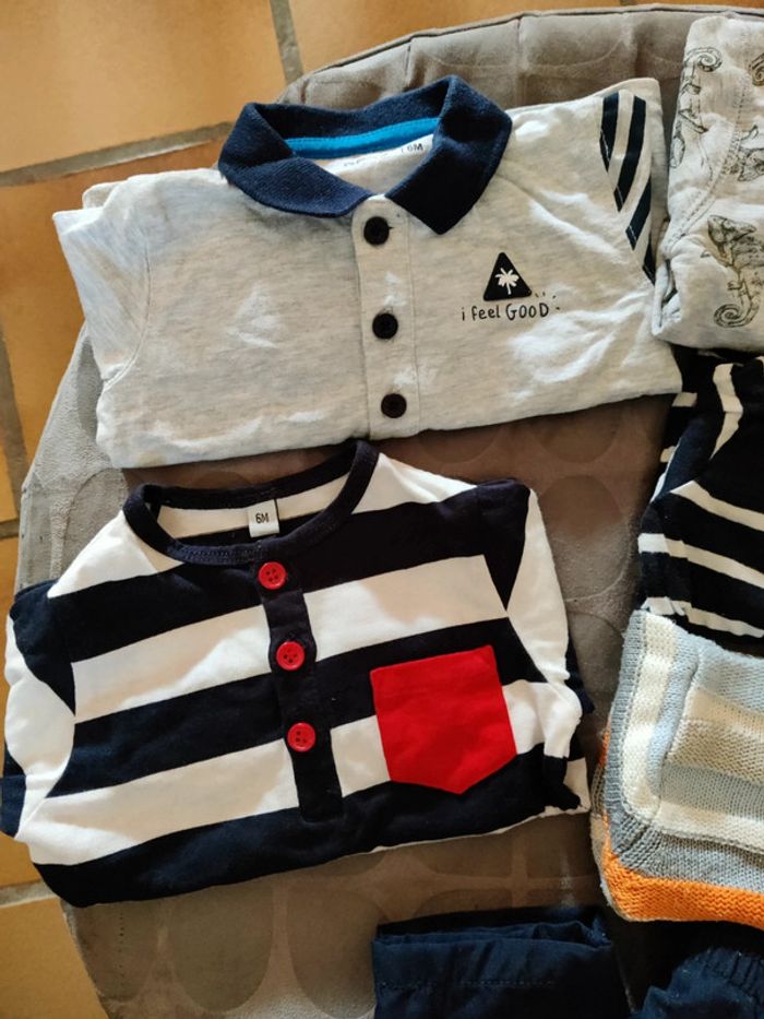 Lot vêtements hiver automne taille 6 mois - photo numéro 2