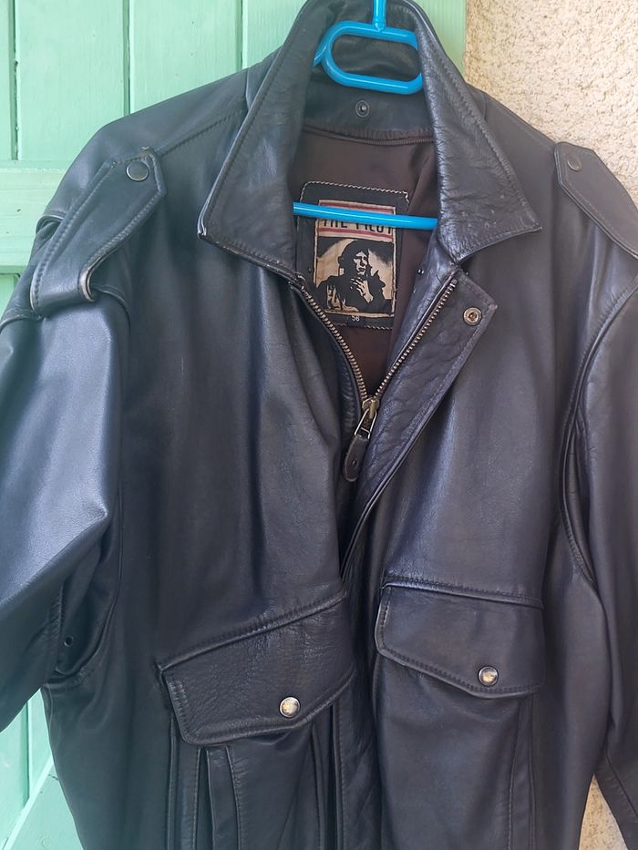 Veste cuir homme - photo numéro 3