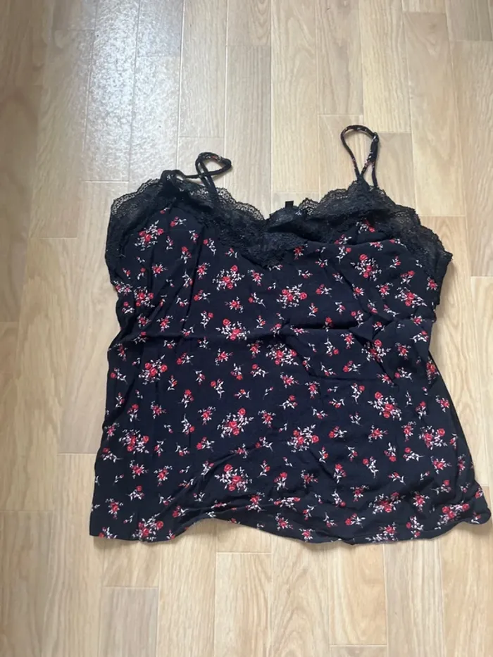 Débardeur fleurie etam xl