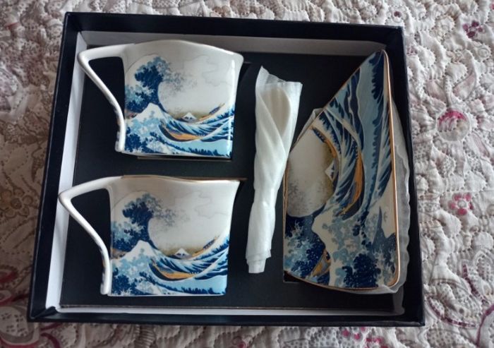 Coffret tasses Hokusai