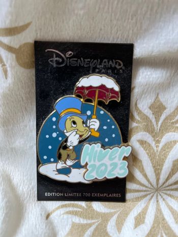 Pin's Jiminy Cricket "Hiver 2023"