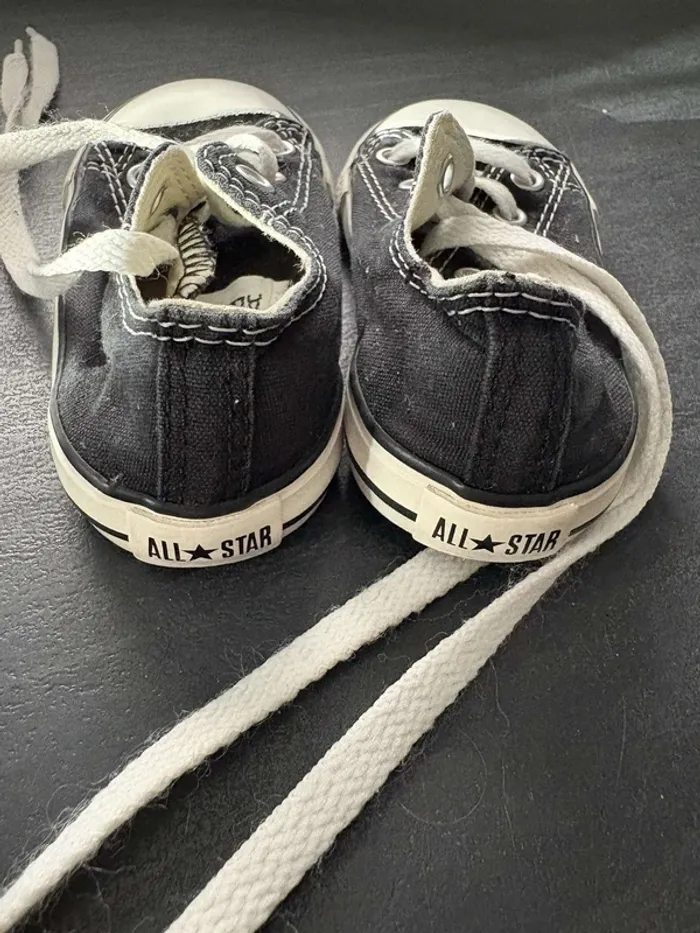 Converse noir taille 22 - photo numéro 4