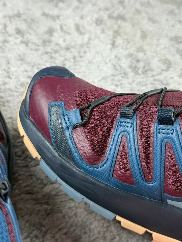 Salomon XA Pro 3D V8 - Bordeaux & Blue - photo numéro 18