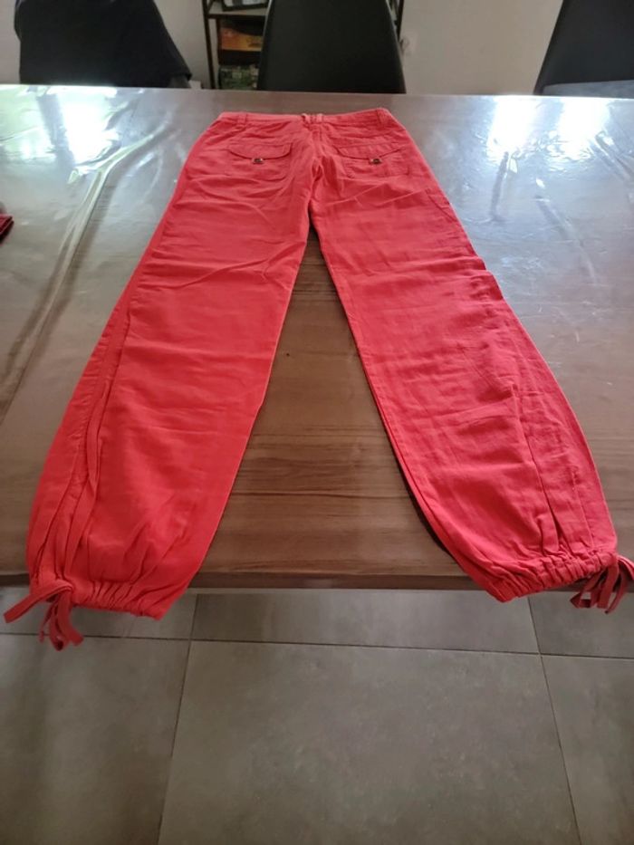 Lot de 2 pantalon large léger femme 36 - photo numéro 7