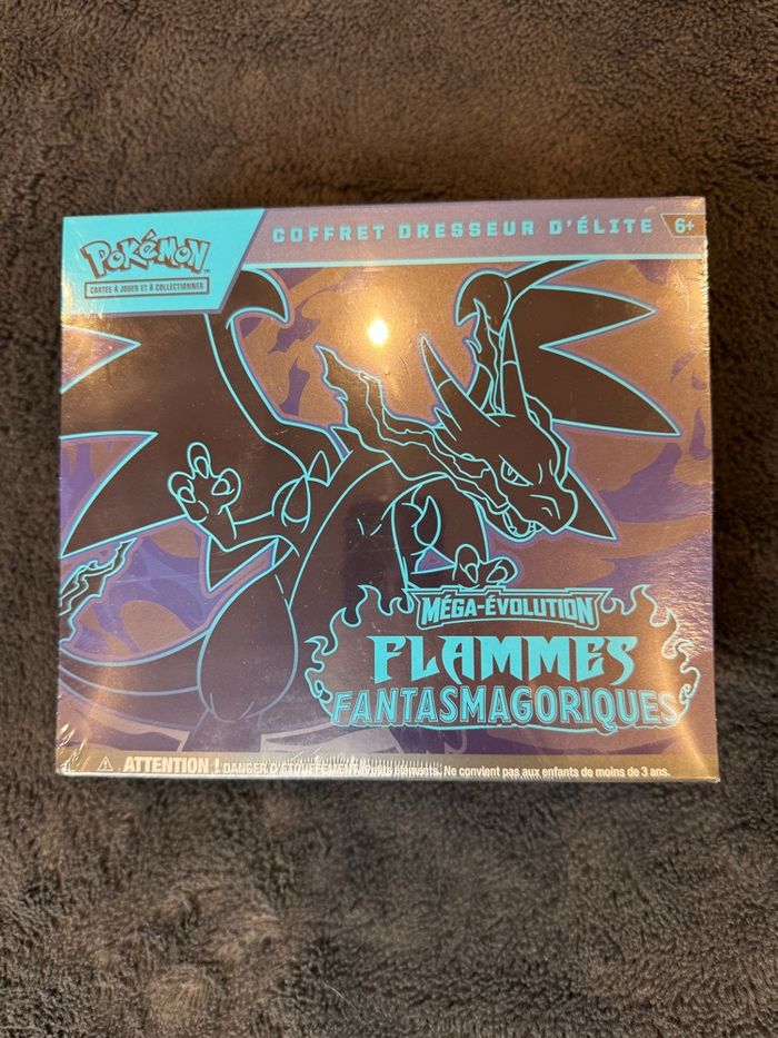 ETB Coffret Dresseur D’élite Pokémon Flammes Fantasmagoriques