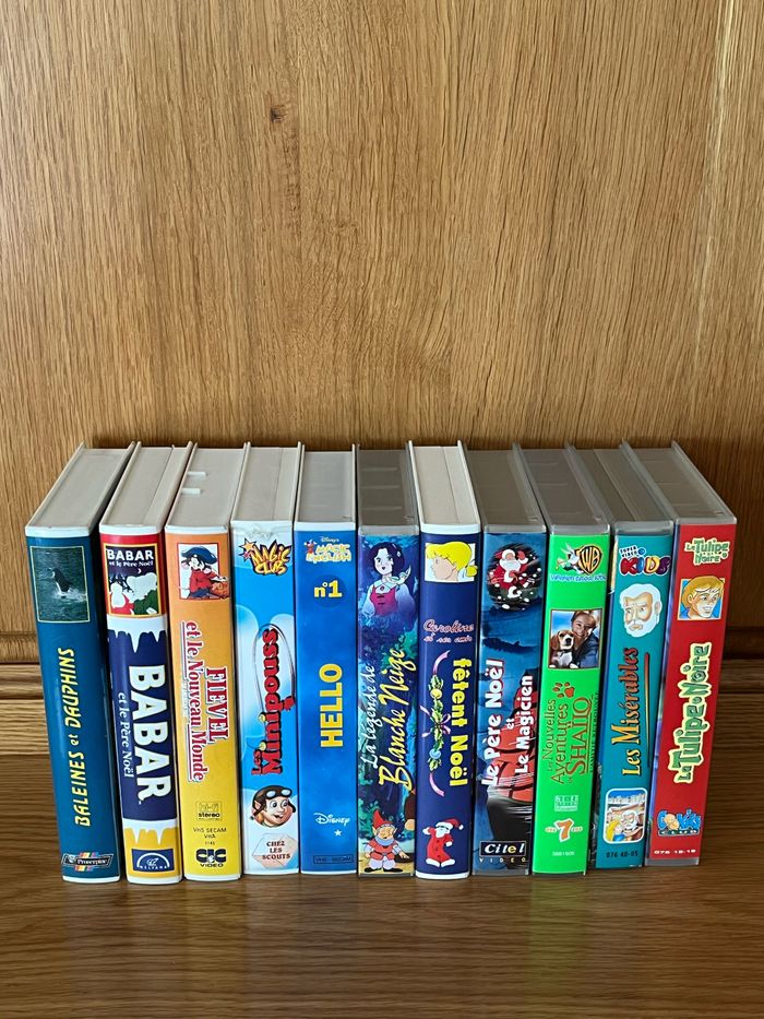 Cassettes vidéos enfants - photo numéro 3