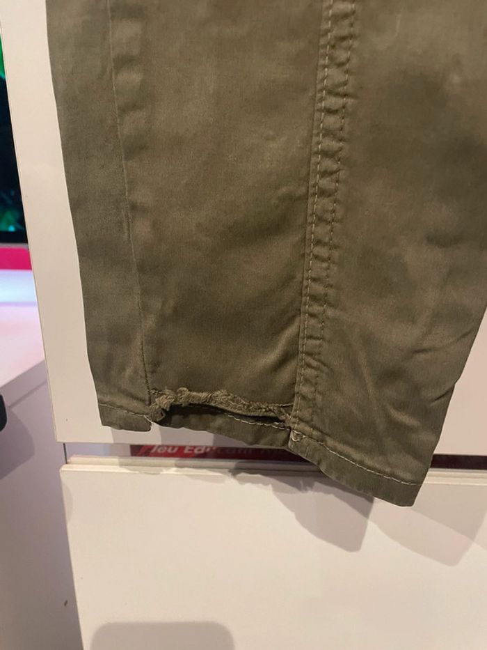 Pantalon Zara kaki - photo numéro 2