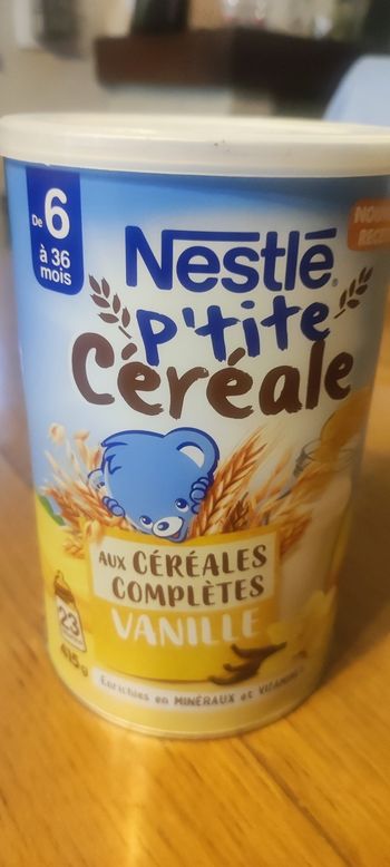 Céréales vanille Nestlé neuve