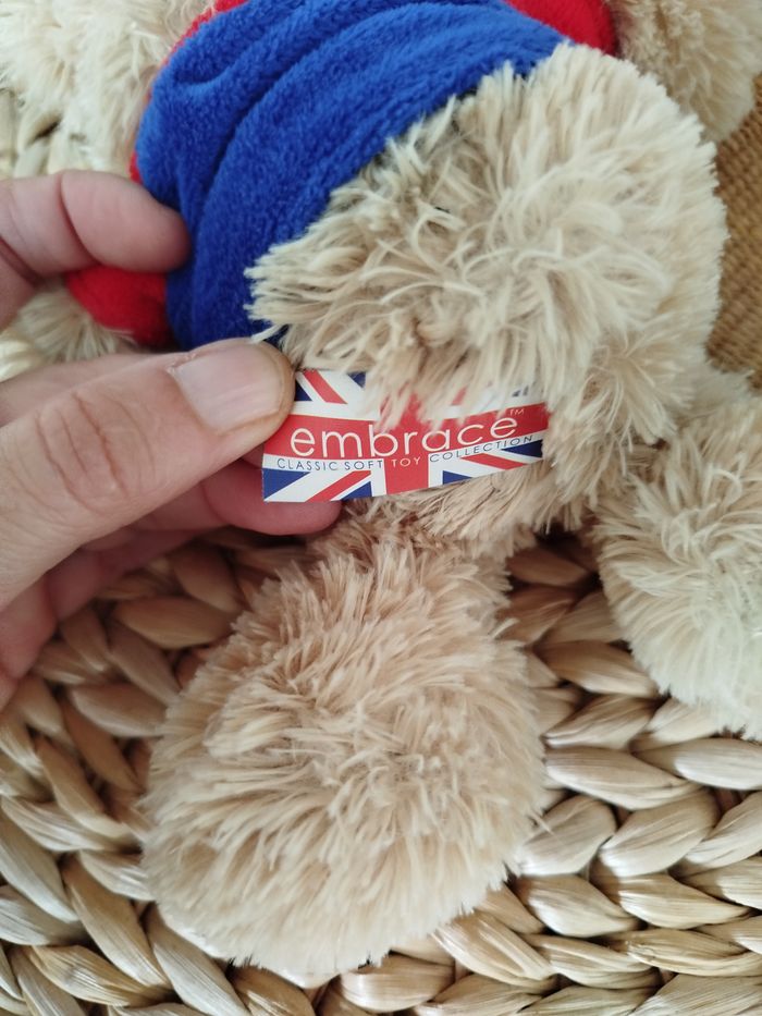 Peluche ours Grande Bretagne Embrace H22cm - photo numéro 4