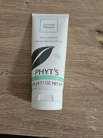Lait hydro nettoyant phyt's
