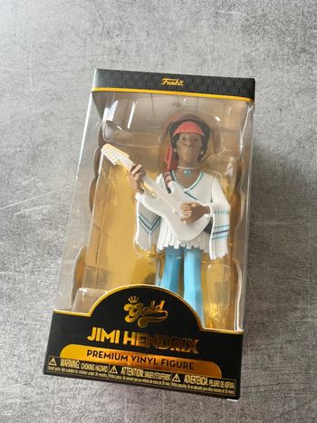 Funko gold Jimi Hendrix vinyl figure
