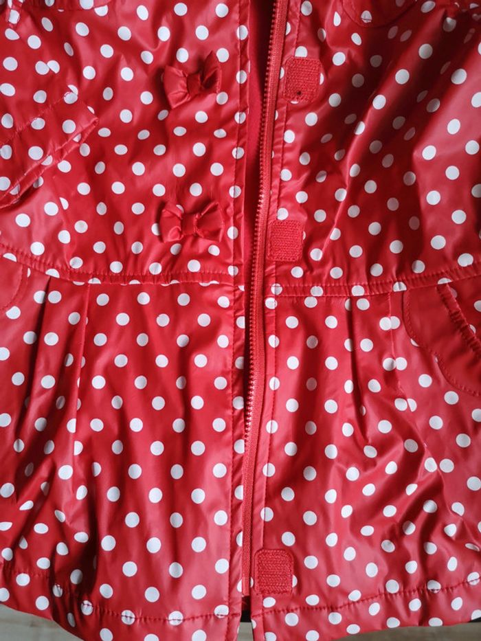 Imperméable rouge 18 mois mi saison - photo numéro 4