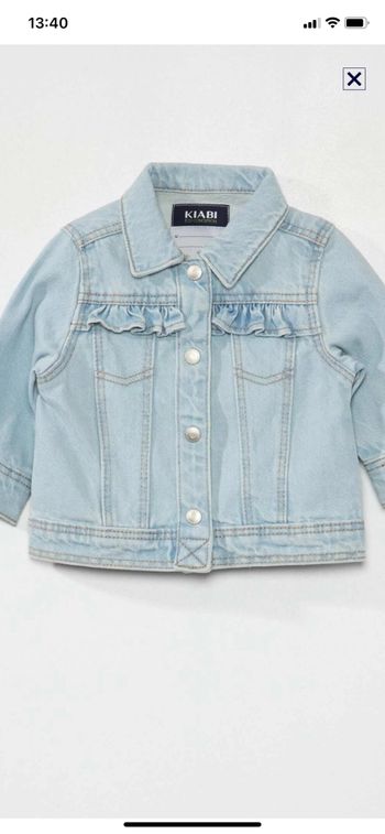 Veste en jean