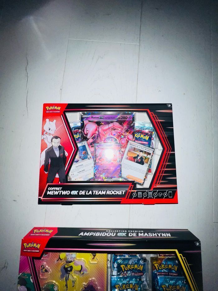 Coffret mewtwo ex et coffret ampibidou - photo numéro 2