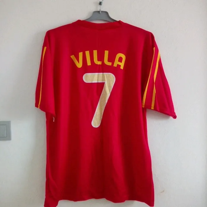 Maillot Espagne n°7 "Villa" - photo numéro 11