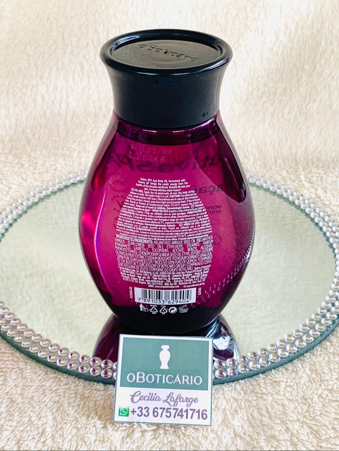Oleo hidratante corporal Nativa Spa Açai OBoticario - photo numéro 2
