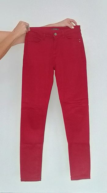 Pantalon skinny slim rouge Esprit taille 36