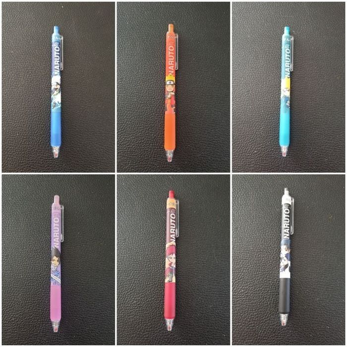 Lot de 6 stylos Naruto