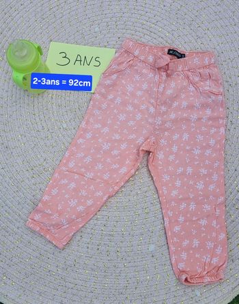 Pantalon léger fluide 92cm
