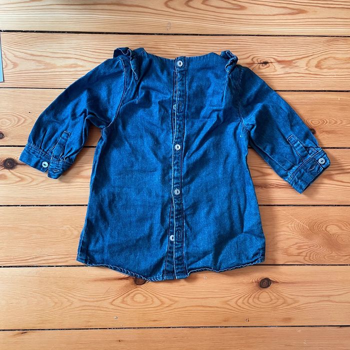 Robe Denim Kiabi 6 mois - photo numéro 3