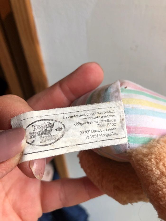 Ours teddy beddy Fisher price 1984 - photo numéro 7