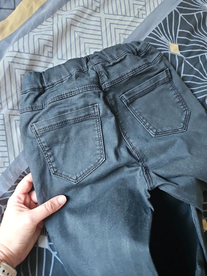 Legging jean 8 ans tape a l’oeil - photo numéro 4