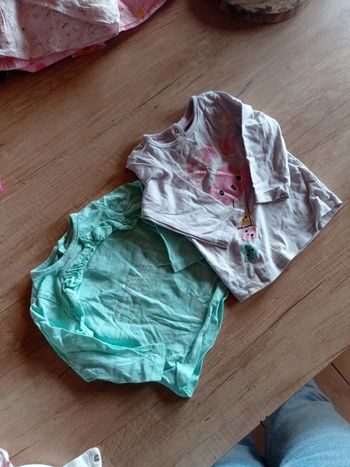 2 tee-shirt manches longues