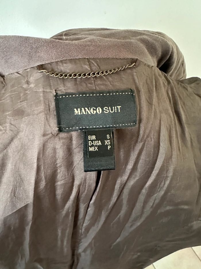 Caban officier kaki Mango Suit tS - photo numéro 5