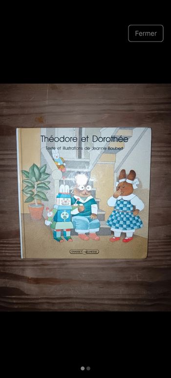 Livre Théodore et Dorothée