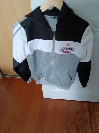 Veste elevenparis gris clair et multicolore