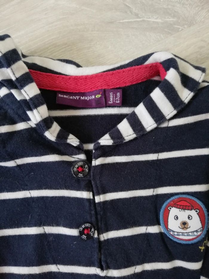 Sous pull 6 mois Sergent major - photo numéro 2